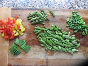 Vegetables, All Sliced and Ready